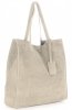Kožené kabelka shopper bag Vittoria Gotti béžová V205454